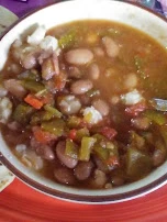 Barelas Special Green Beans and Posole