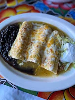 Green Chile Chicken Enchiladas